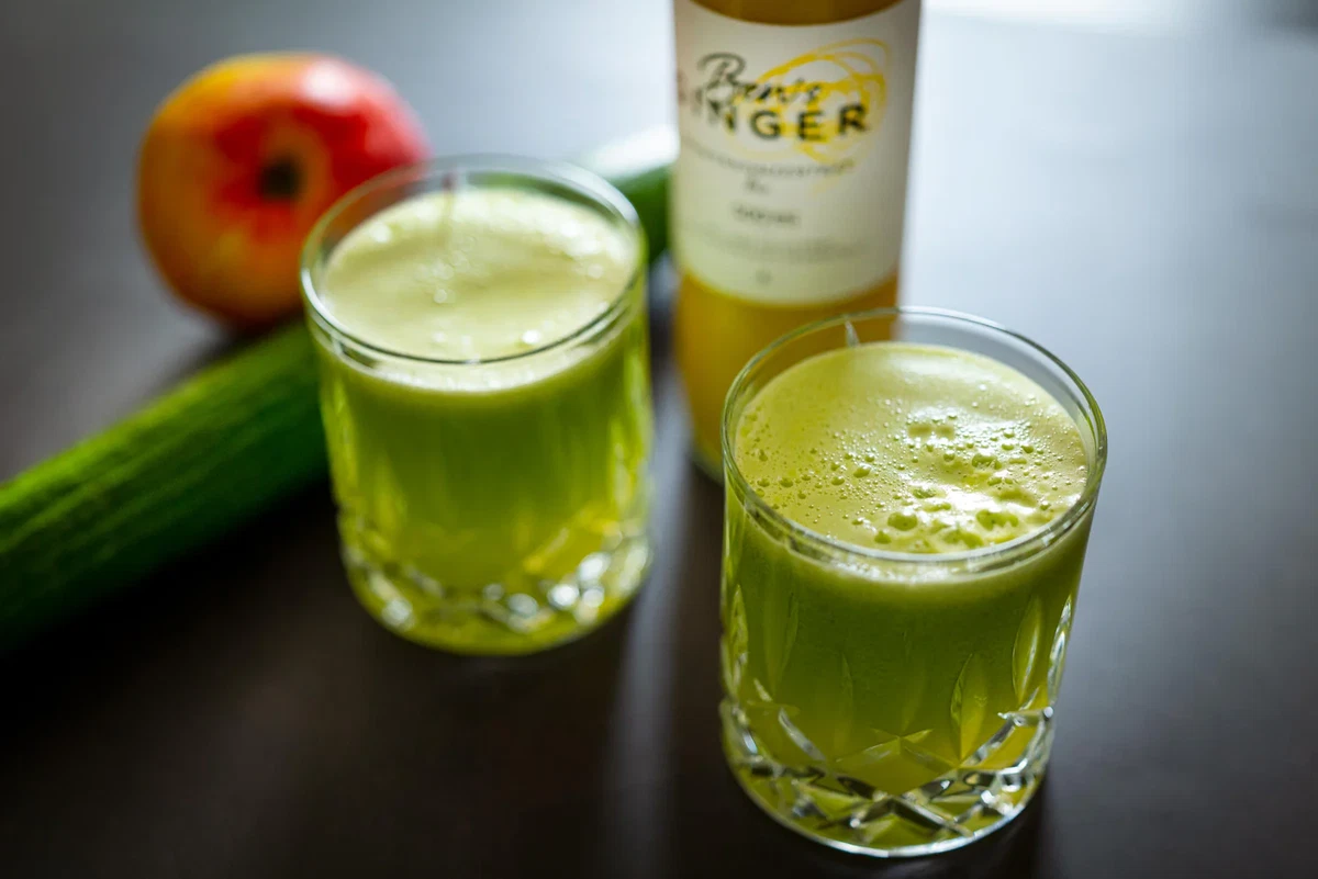 Gurke Ingwer Shot