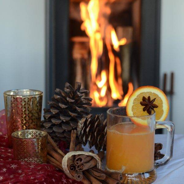 Orange Ingwer Glühwein
