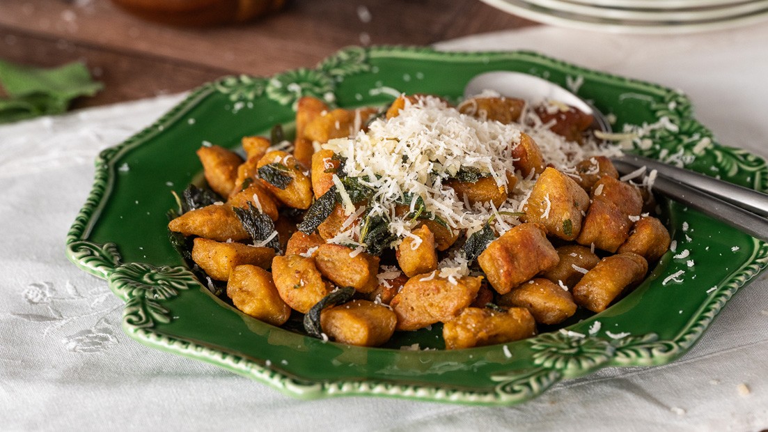 Image of Pumpkin Gnocchi in Burnt Butter & Sage