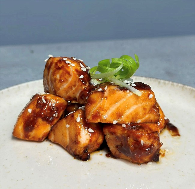 Image of Teriyaki Salmon Bites