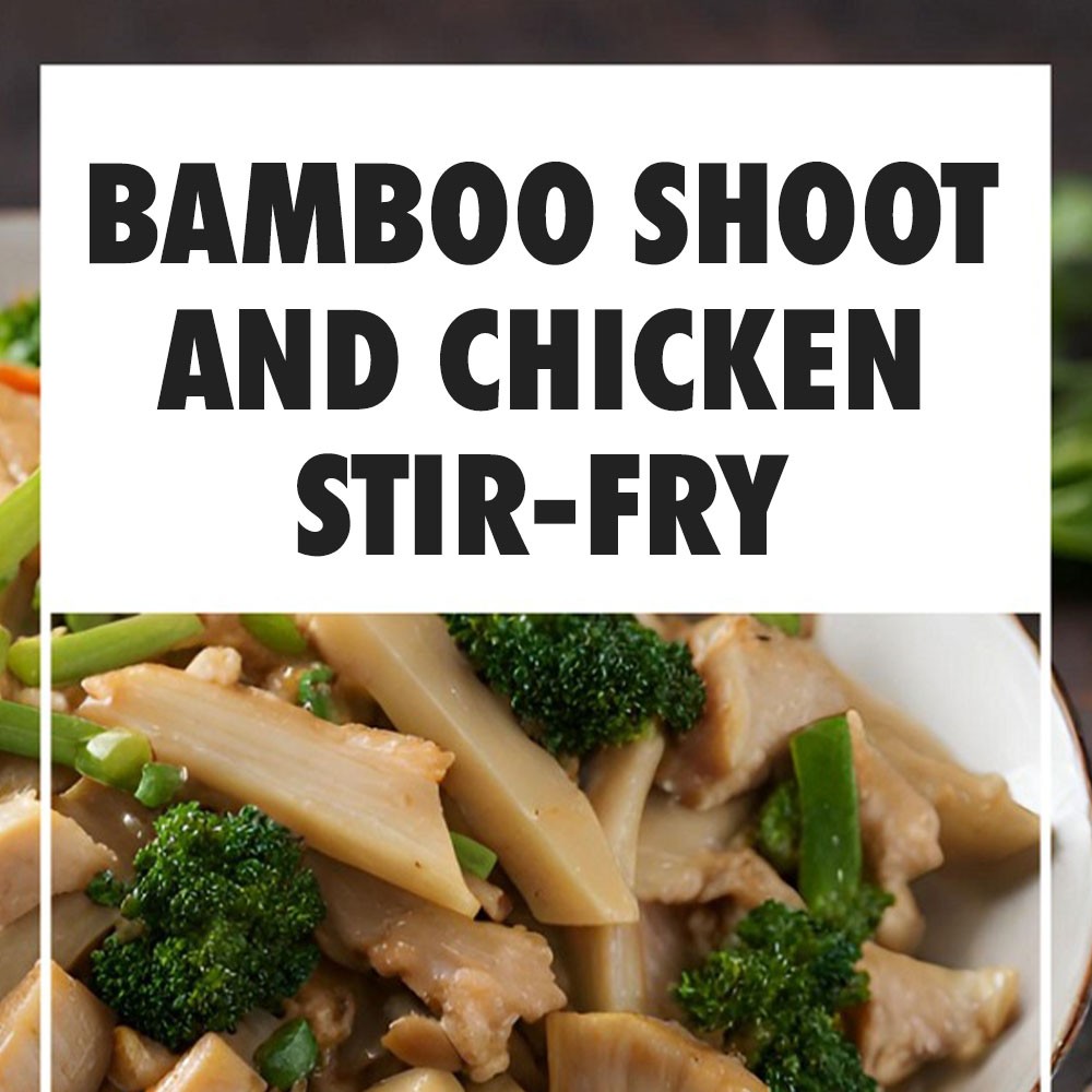 Asian-Inspired Bamboo Shoot and Chicken Stir-Fry