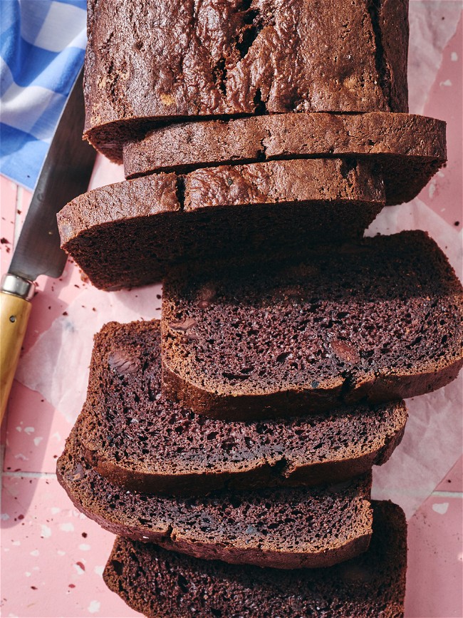 Image of Chocolate Sour Cream Brownie Cake