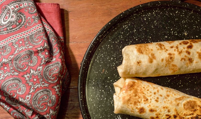 Juicy Shredded Beef Burrito