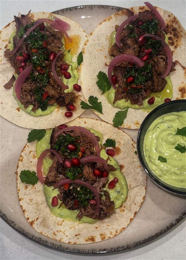 Image of Fall Off The Bone Mexican Lamb Tacos