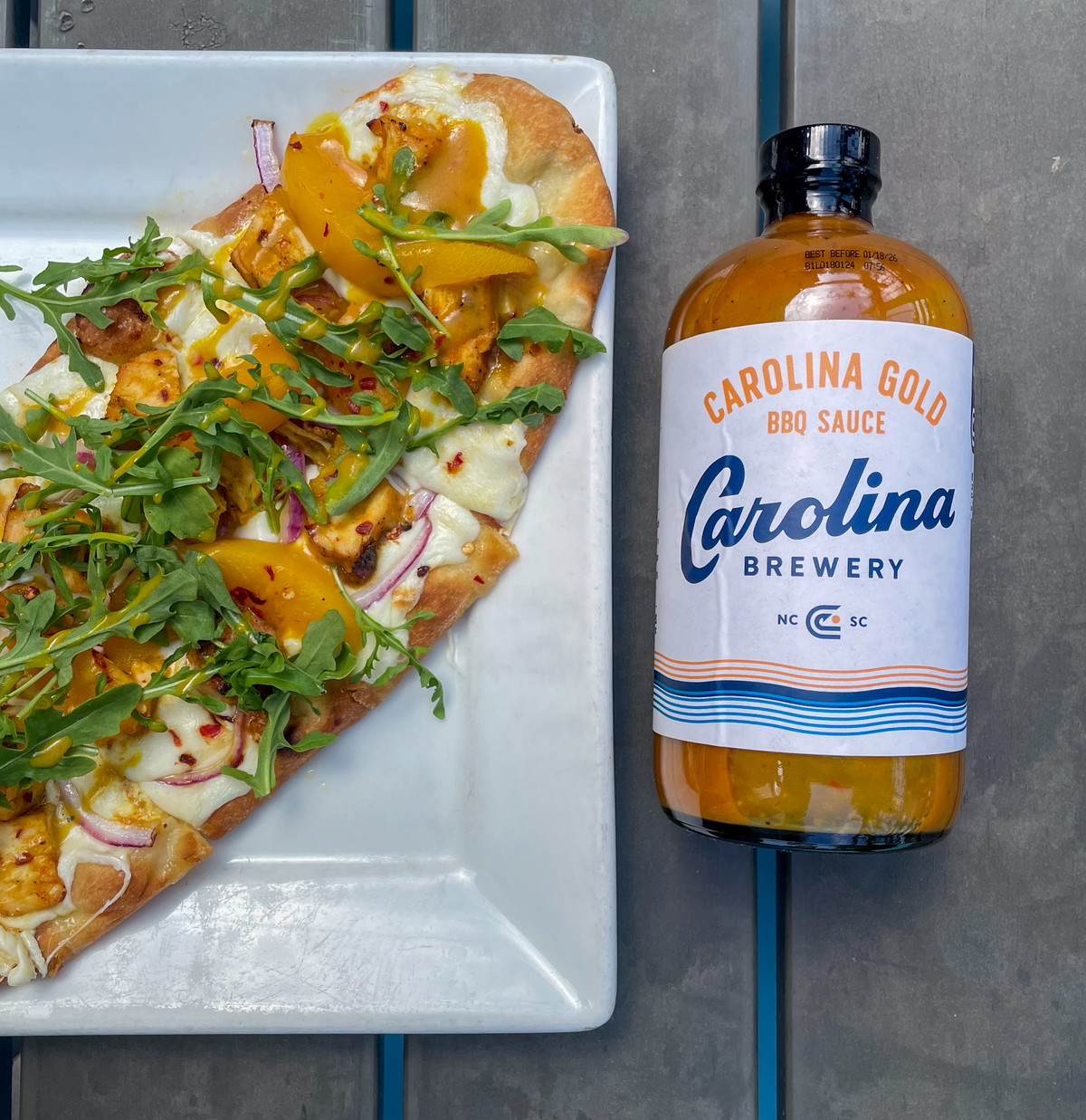 Peach Flatbread
