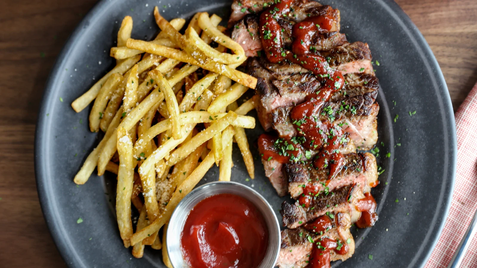 Image of Steak Frites + Truffle Fries