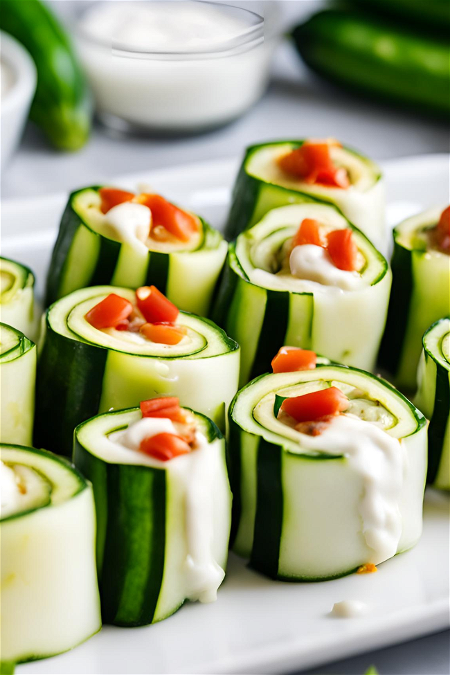 Image of Zucchini Sushi Rolls