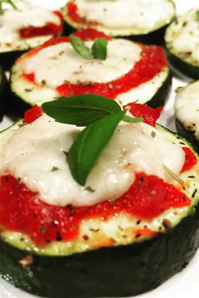 Image of Zucchini Pizza Bites