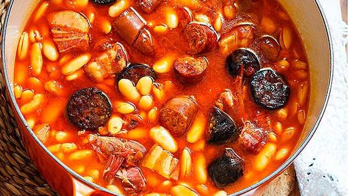 Image of Fabada asturiana en cocotte