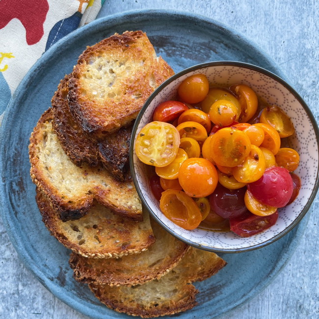 Image of Cherry Tomato Vinaigrette