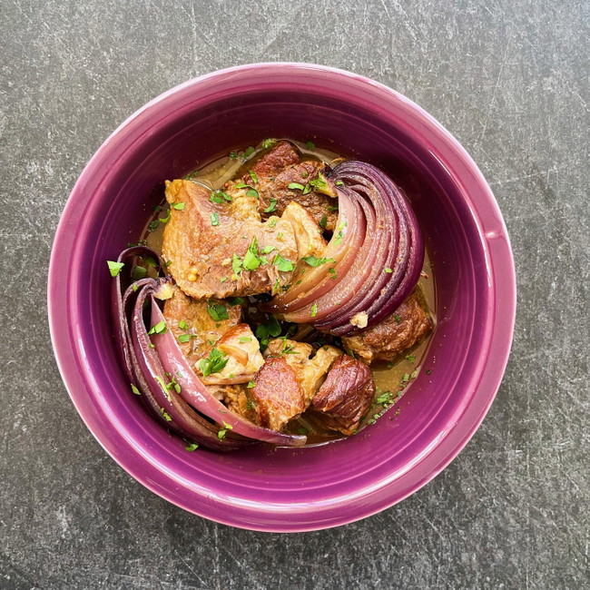 Image of Cider and Mustard Braised Pork