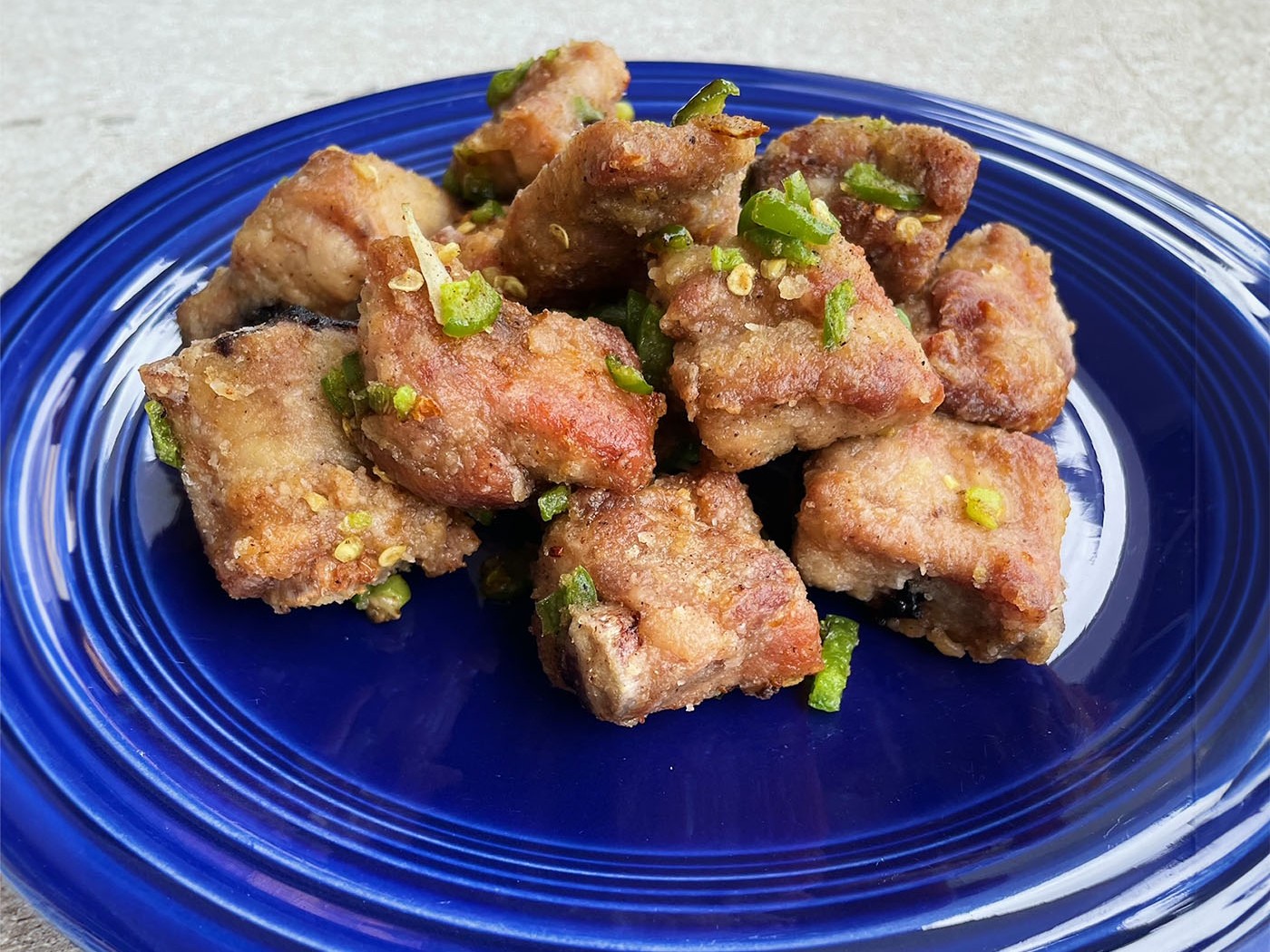 Air Fryer Salt And Pepper Pork Ribs Recipe Pork Spare Ribs With