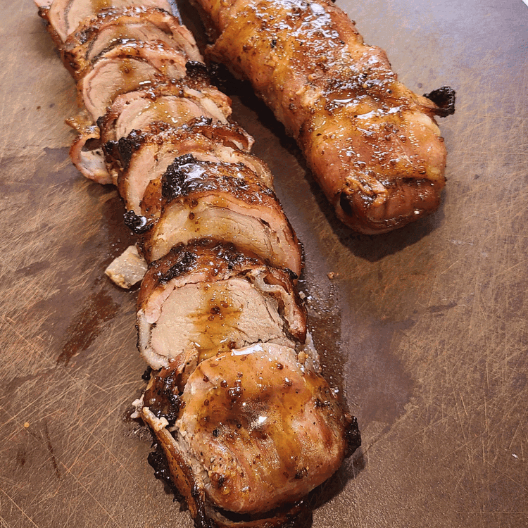 Image of Once done, remove the boar from the grill and let...