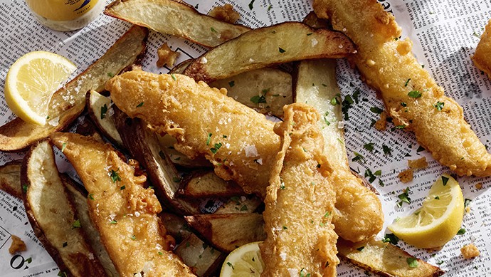 Image of Fish and Chips with Duke’s Tidewater Tartar