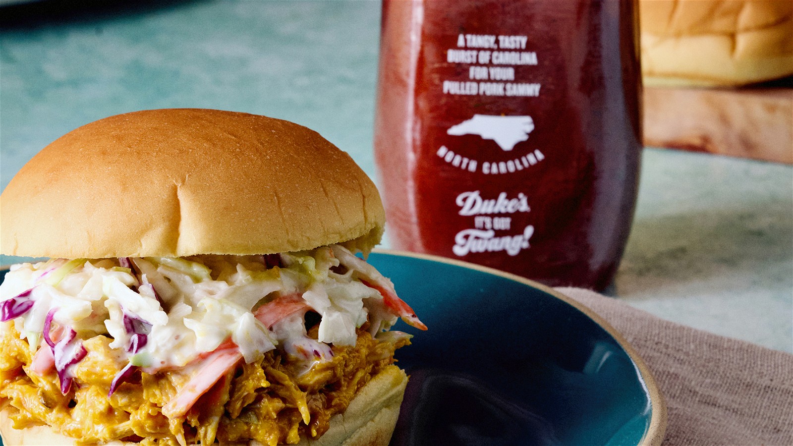 Image of 2-Ingredient Slow Cooker Shredded Carolina Vinegar BBQ Chicken