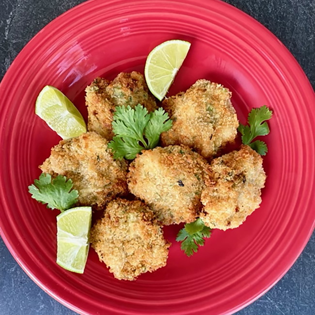Image of Air-Fried Shrimp Patties