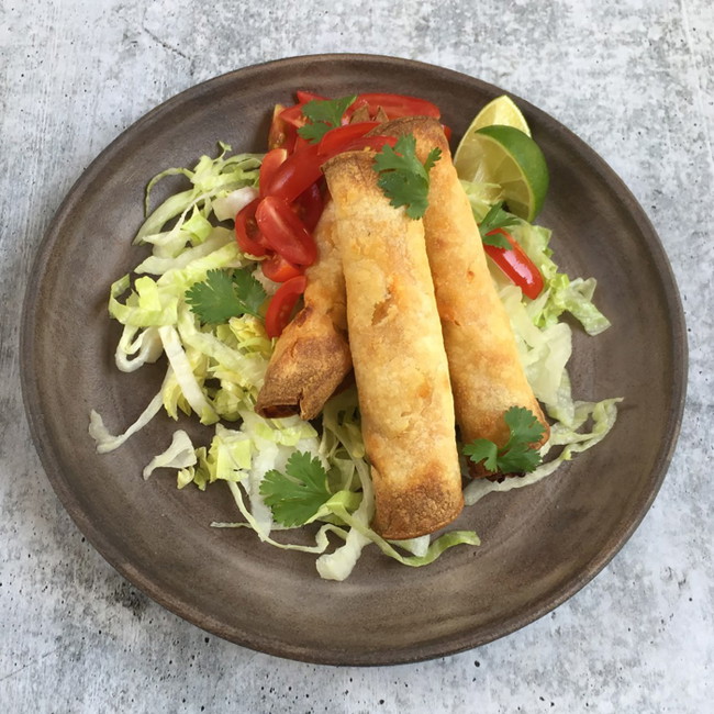 Image of Air Fryer Chicken Taquitos