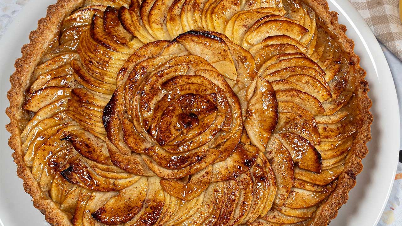 Image of Tarte aux pommes Healthy : recette saine et délicieuse