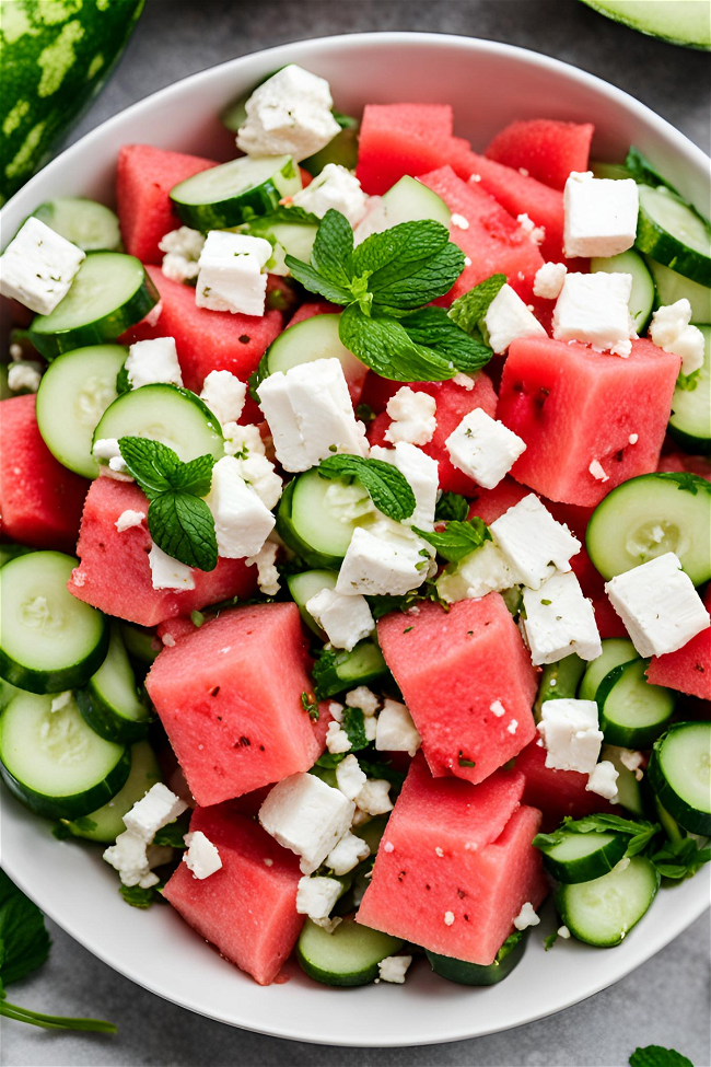 Image of Summertime Watermelon Salad