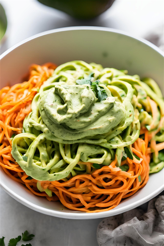 Image of Zoodles and Carrot Noodles