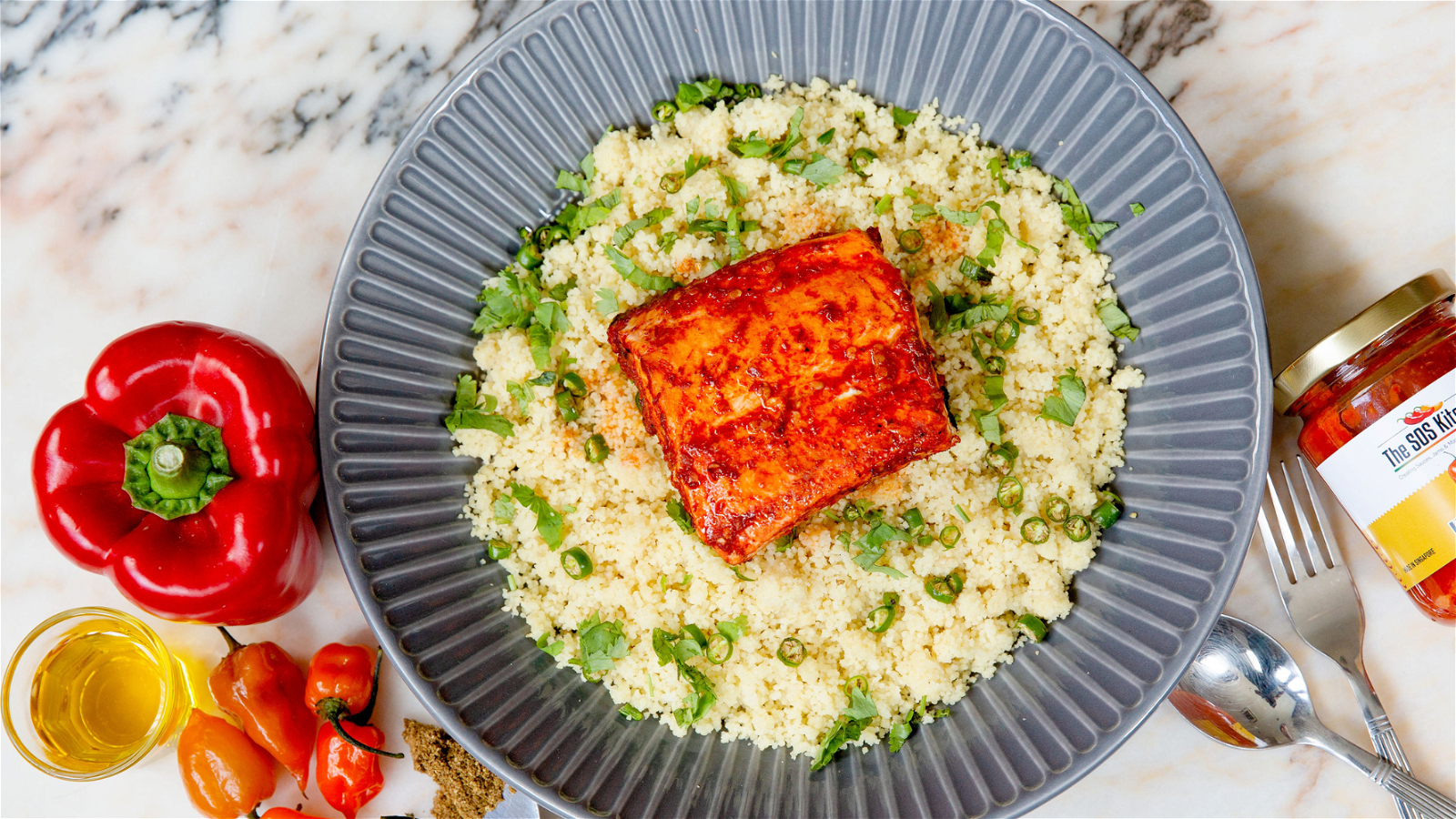 Salmon On Couscous