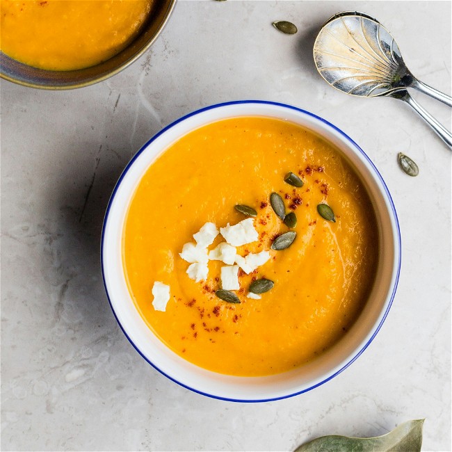 Image of Kumara and carrot soup
