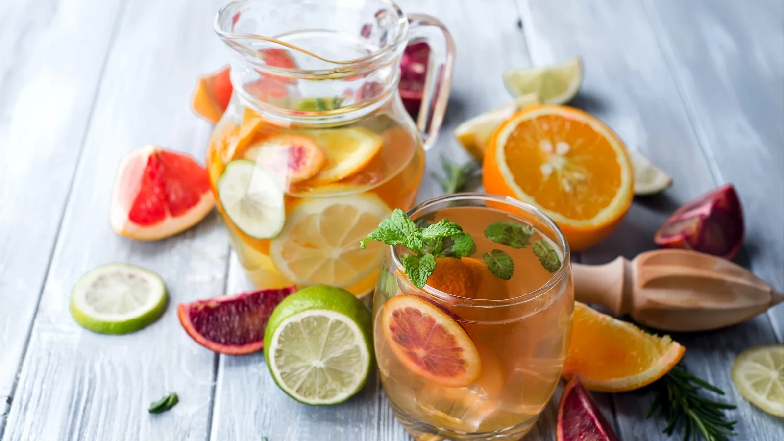 Image of Refreshing citrus-rosemary syrup recipe