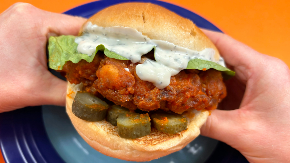 Image of Popeyes Fried Buttermilk Chicken Sandwich