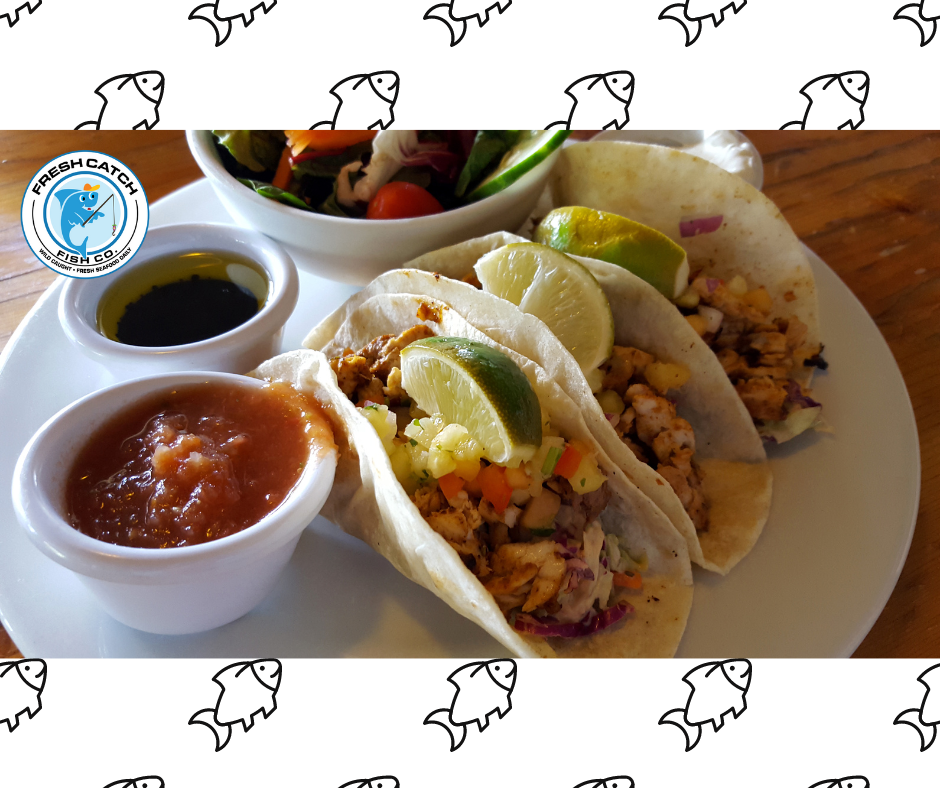 Blackened Salmon Tacos