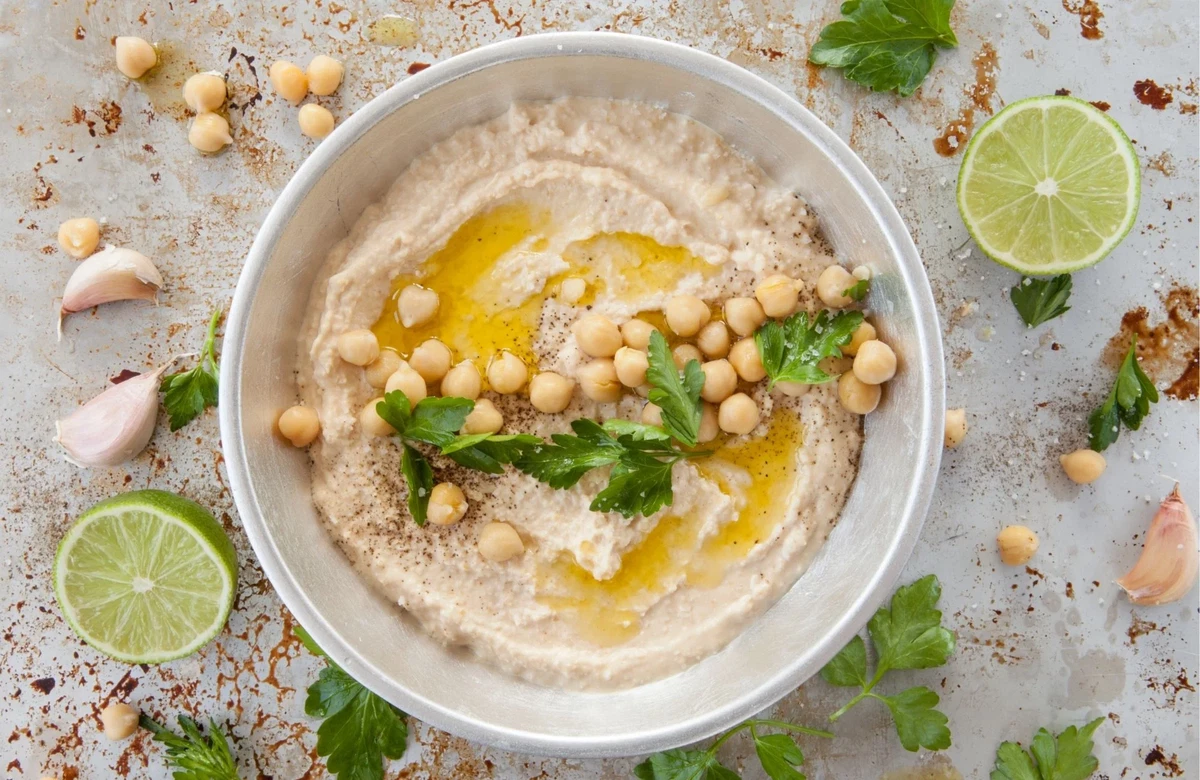 Lime-coconut hummus recipe