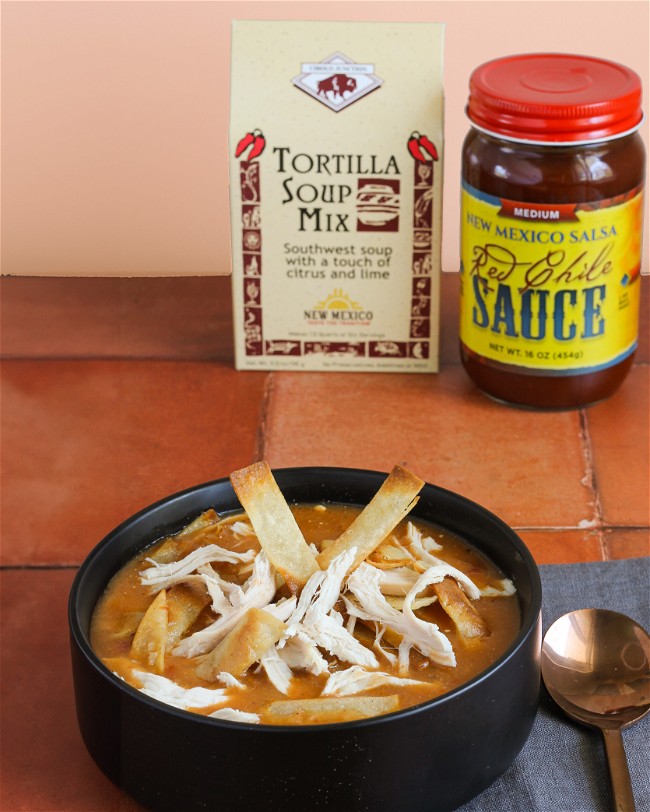 Image of Chicken Enchilada Soup