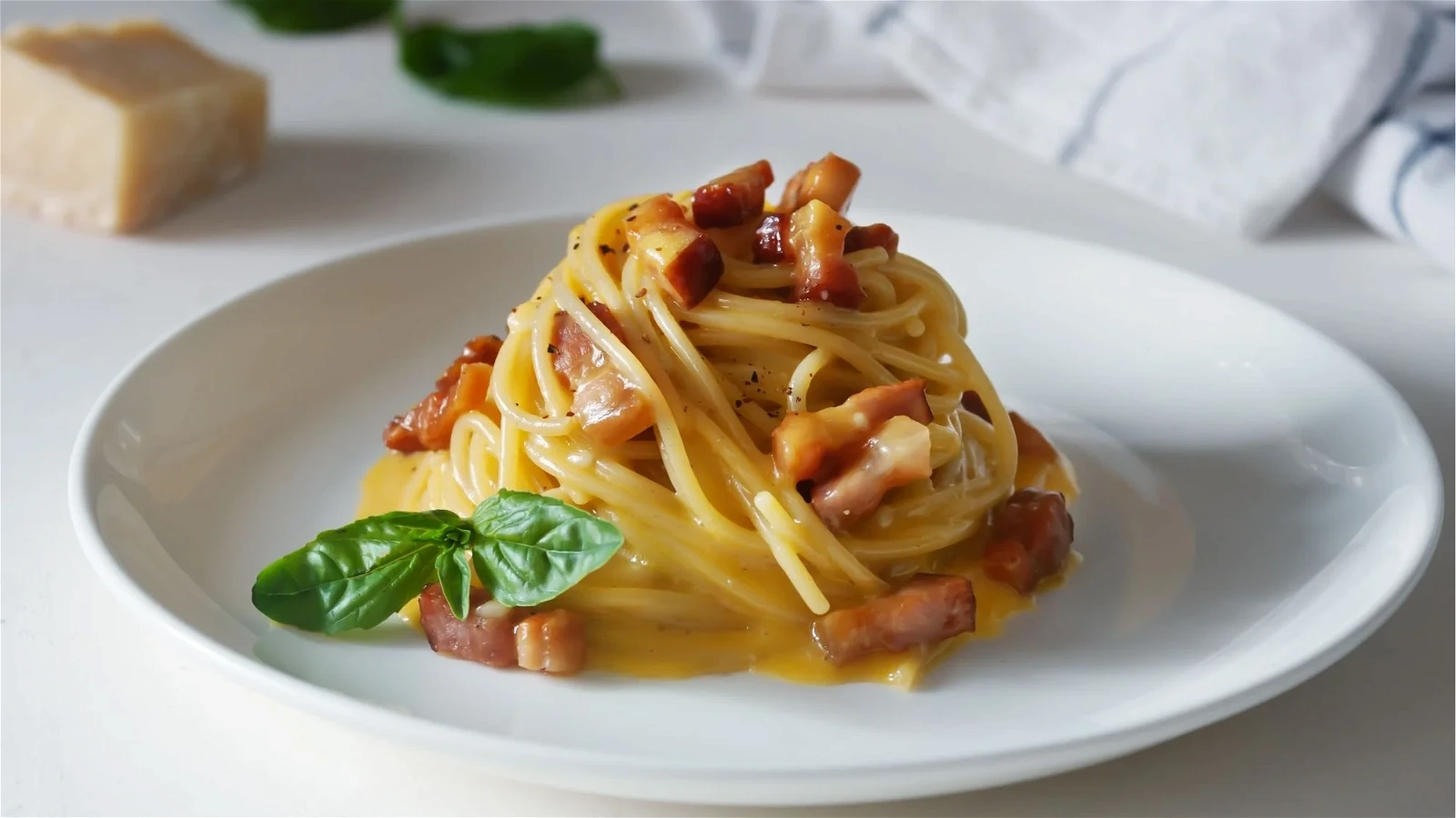 Image of Original spaghetti carbonara recipe