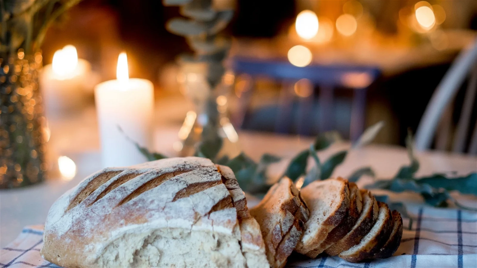 Image of Sourdough bread recipe with starter
