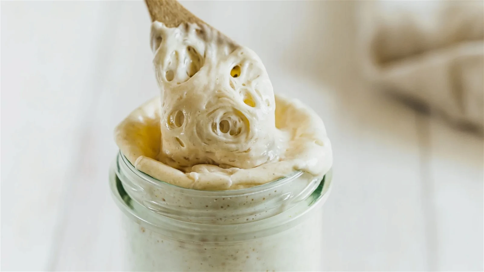 Image of simple sourdough starter recipe