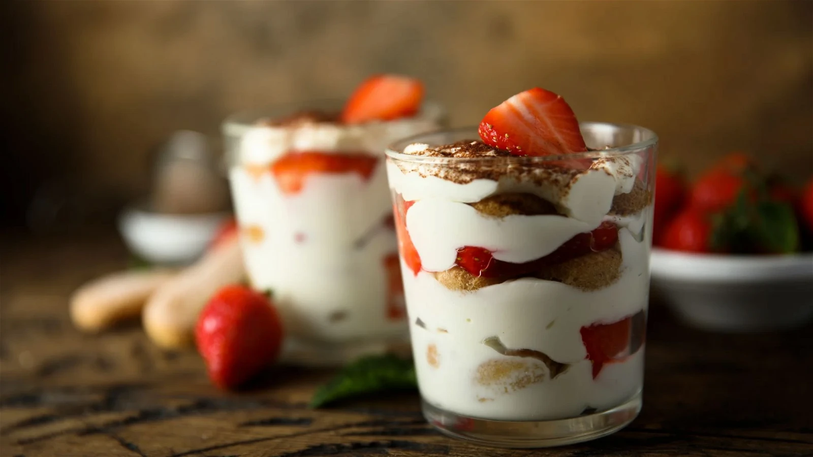 Image of Strawberry tiramisu recipe