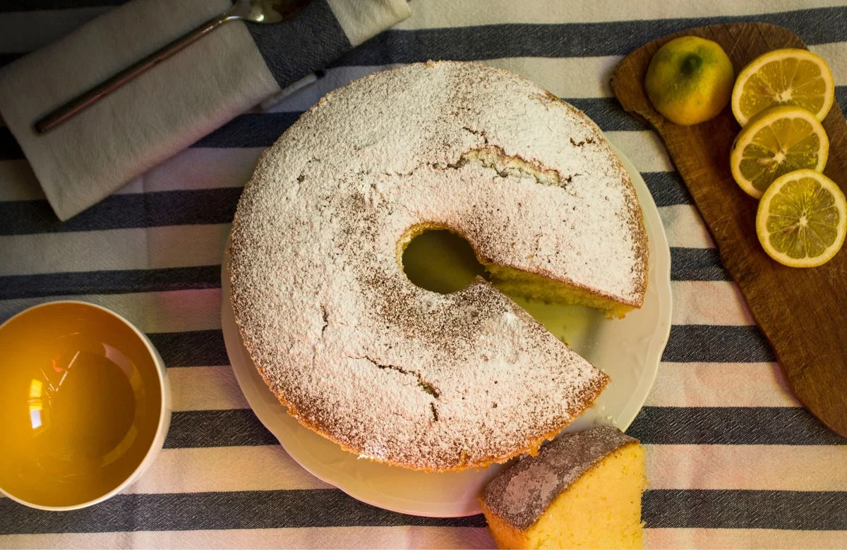 Lemon chiffon cake recipe