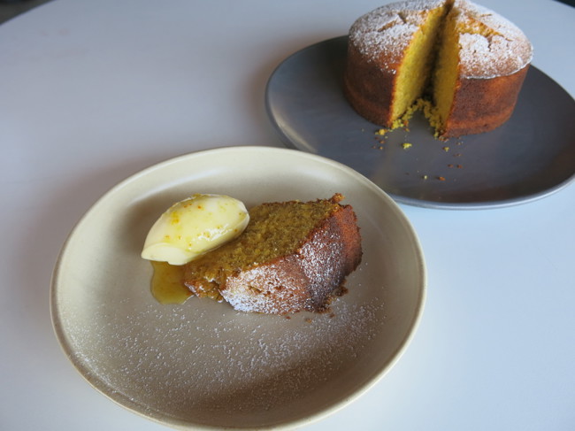 Image of cumquat & semolina cake