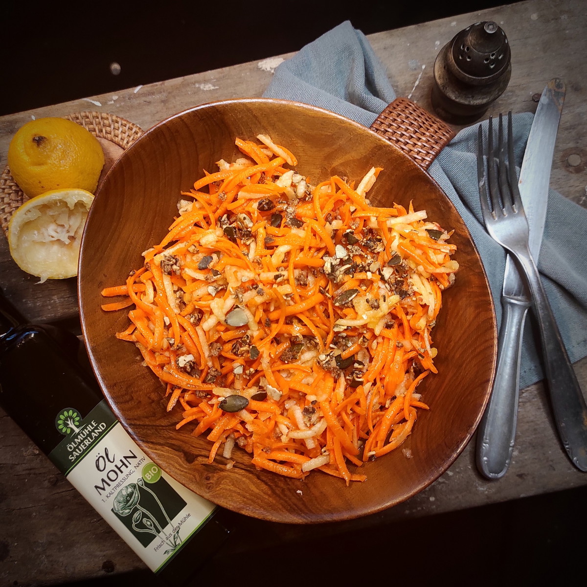 Apfel-Möhren-Salat