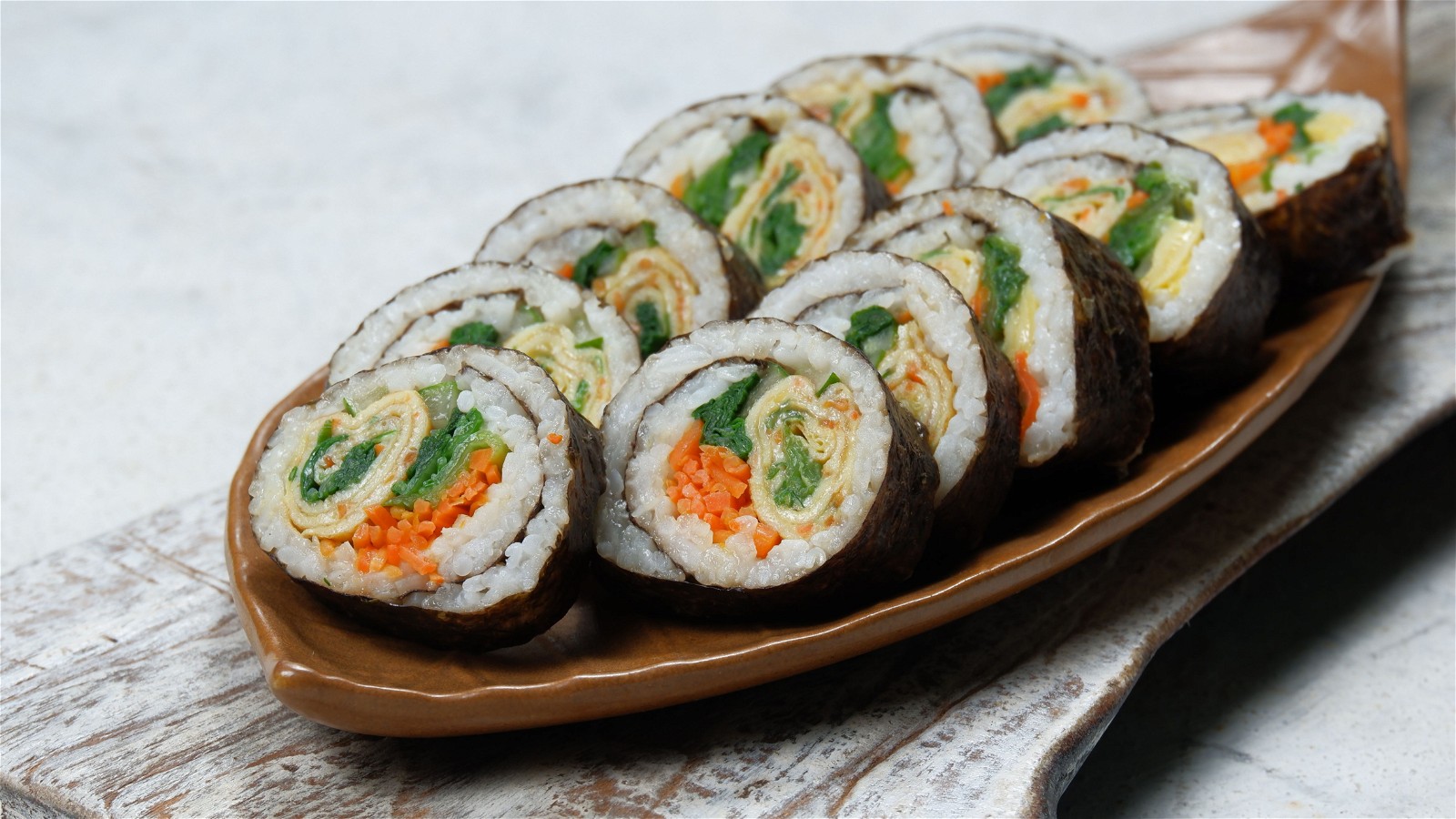 Image of Sushi coréen (Kimbap)