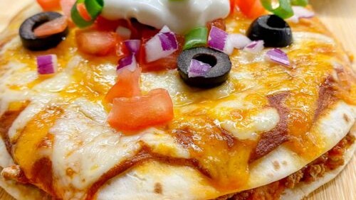 Image of Homemade Mexican Pizza