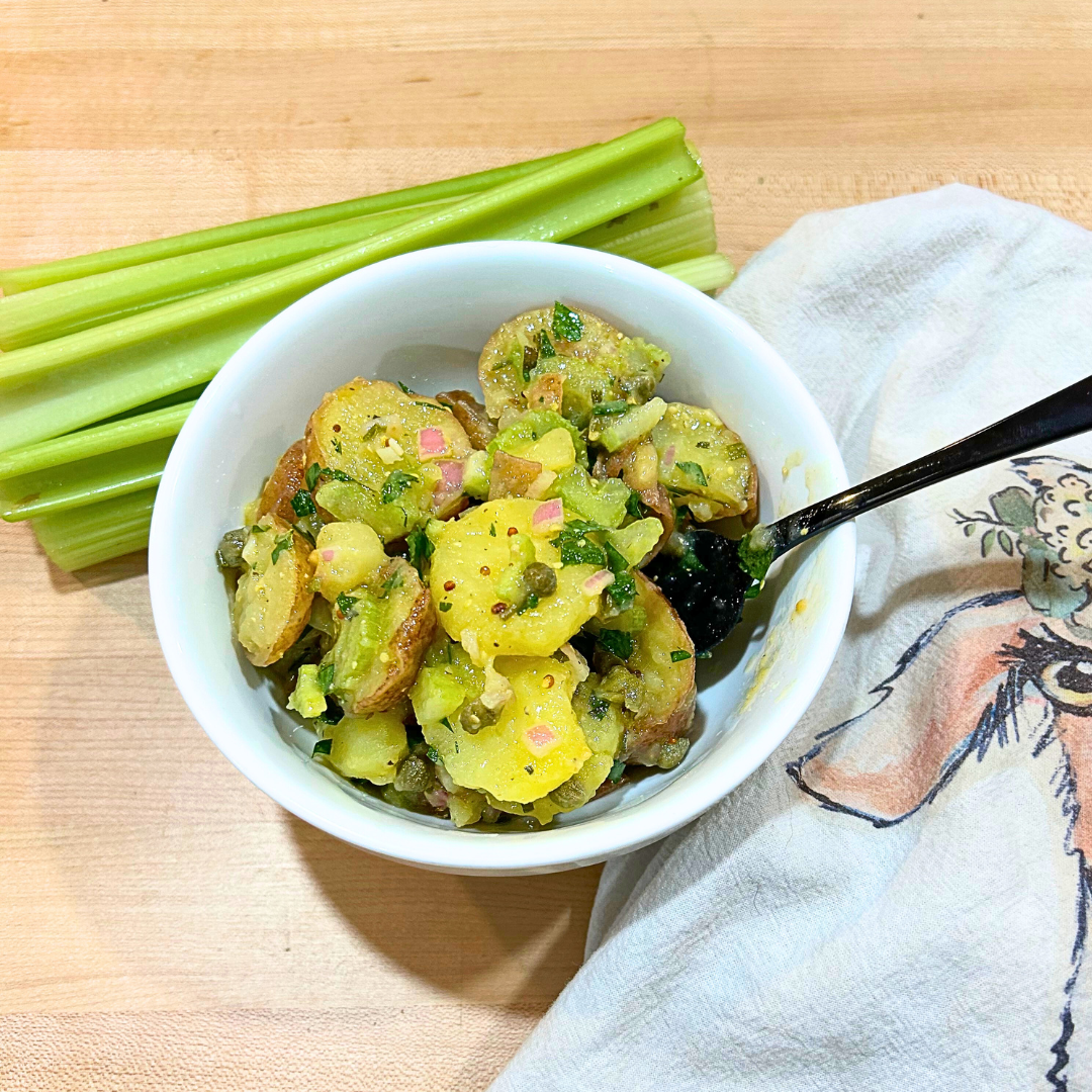 Fustinified French Potato Salad