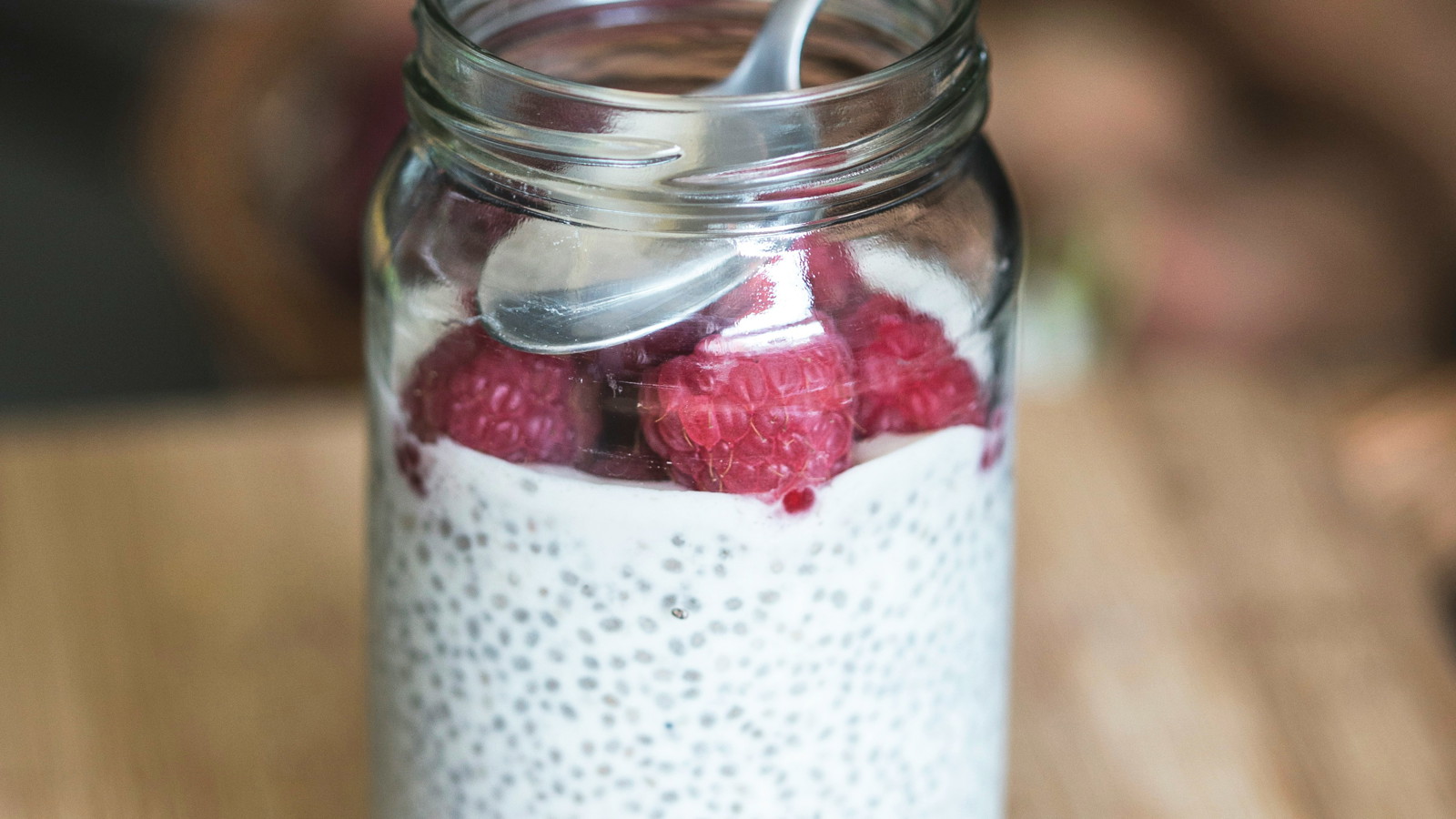 Image of Raspberry chia pudding 