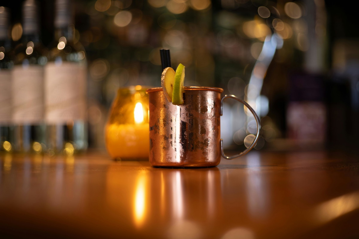Blackberry Ginger Moscow Mule