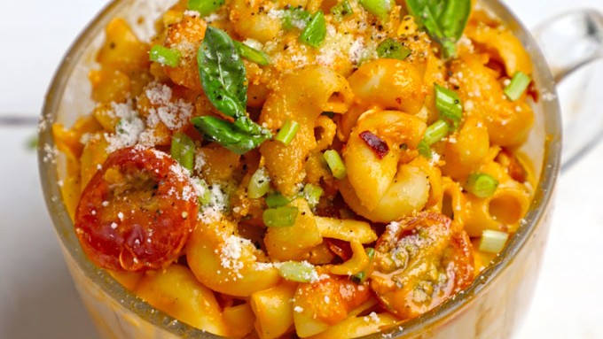 Image of Microwave Veggie Pasta Bake