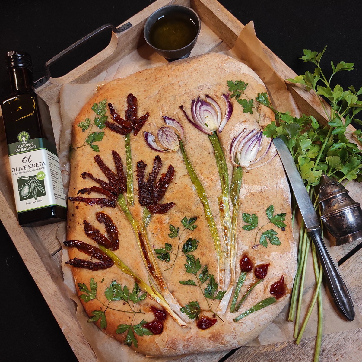 Focaccia Garten