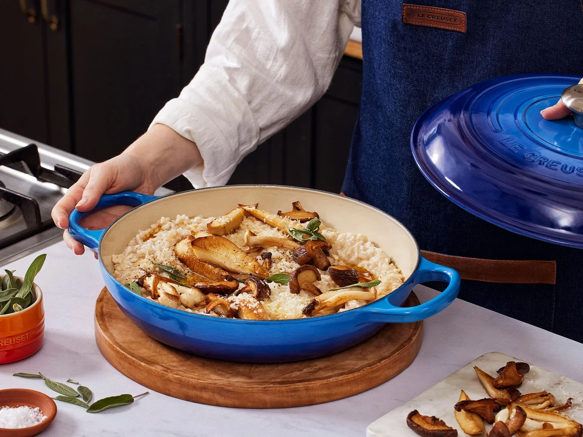 Pilzrisotto nach italienischer Art