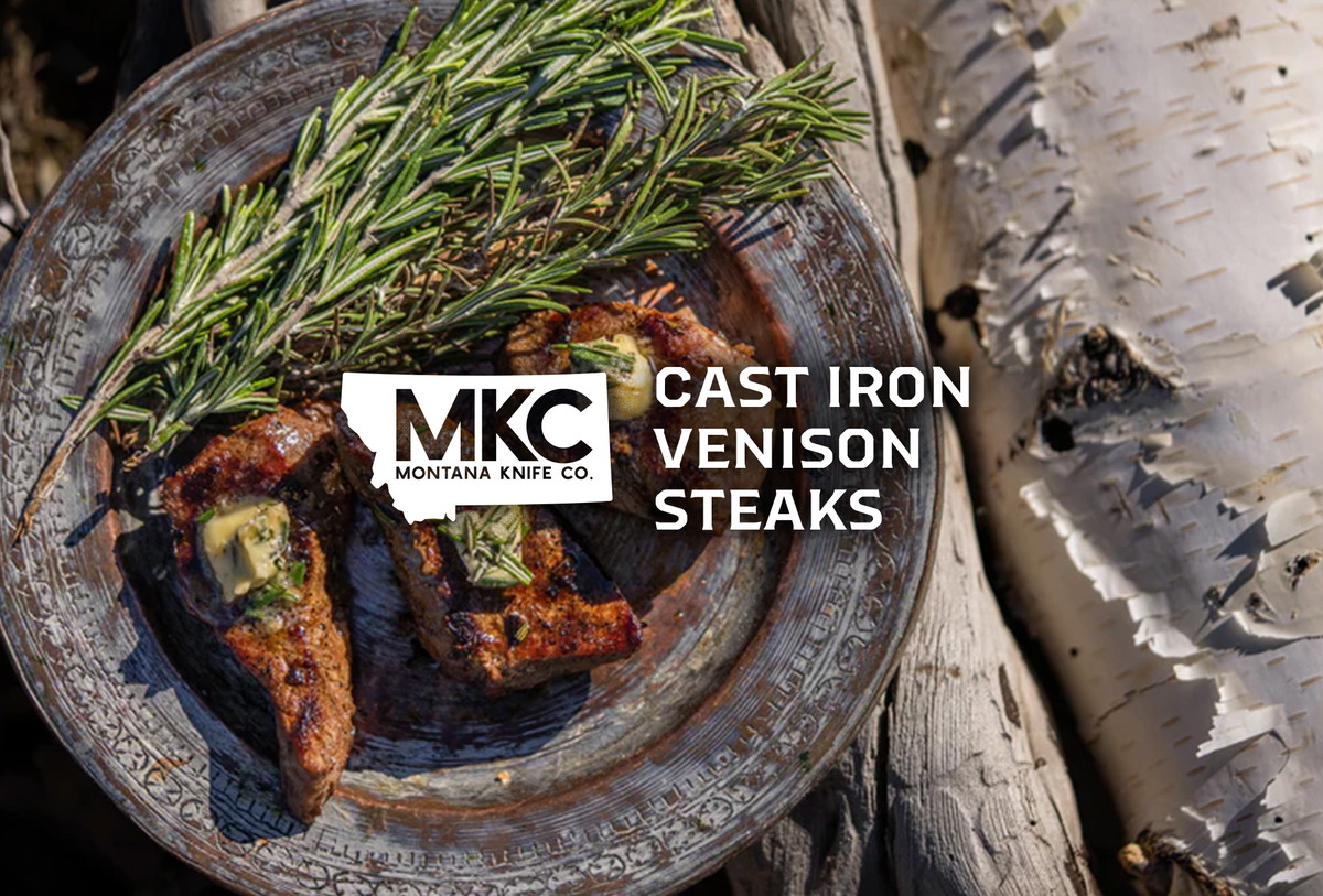 Cast Iron Venison Steaks