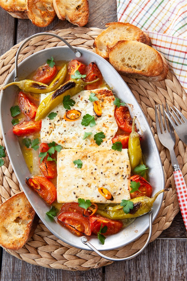 Image of Feta mit Mandel-Kruste – auch vegan möglich