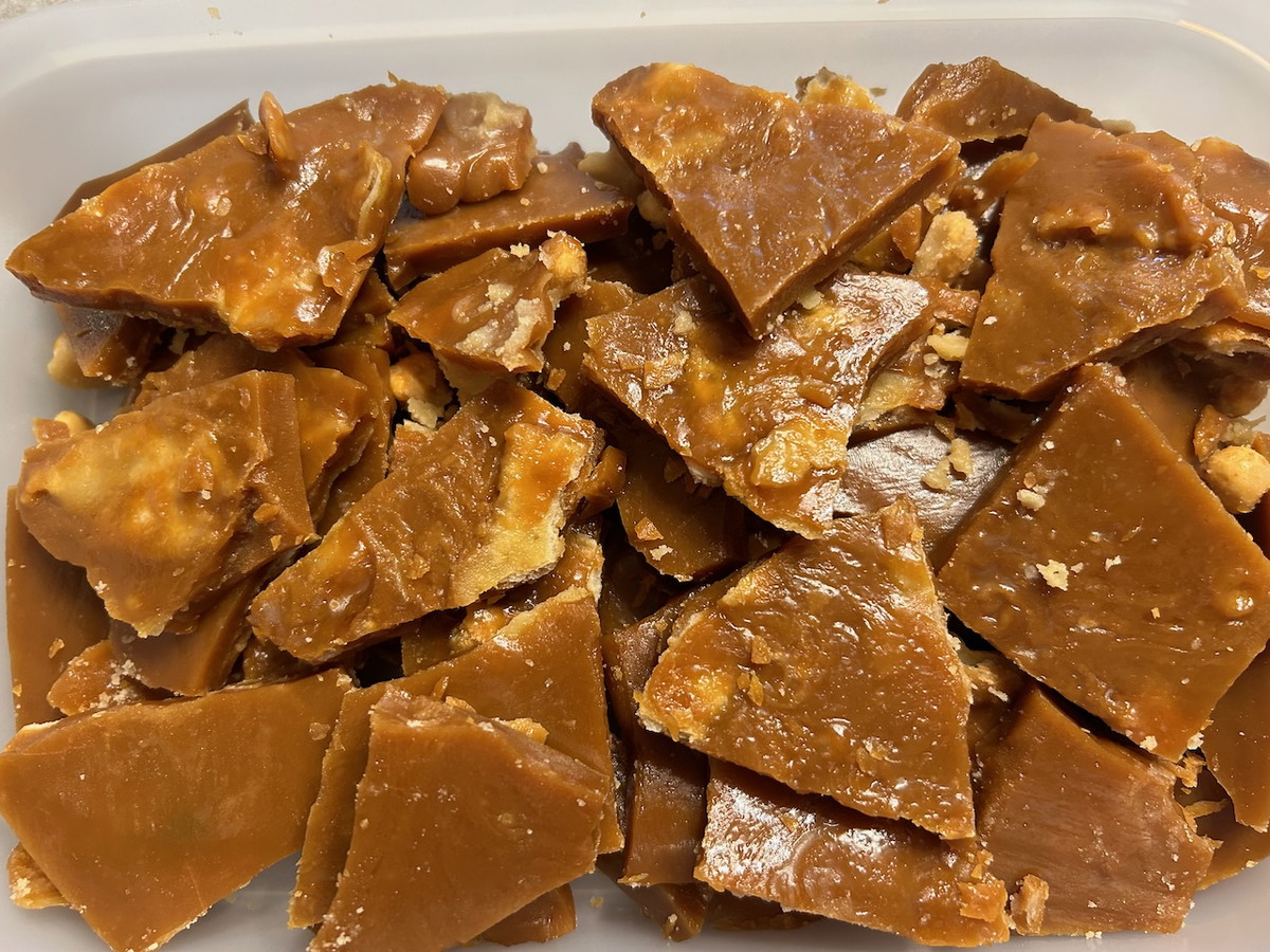 Maple Matzo Brittle