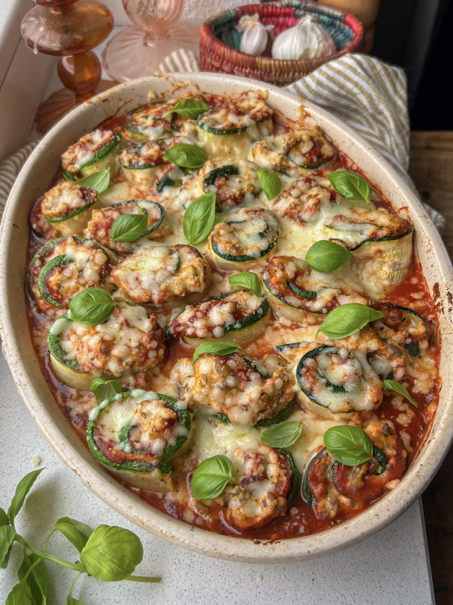 Image of Lasagne Courgette Rolletjes